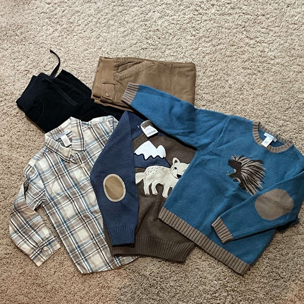 5/5T Gymboree + Janie & Jack Boys lot